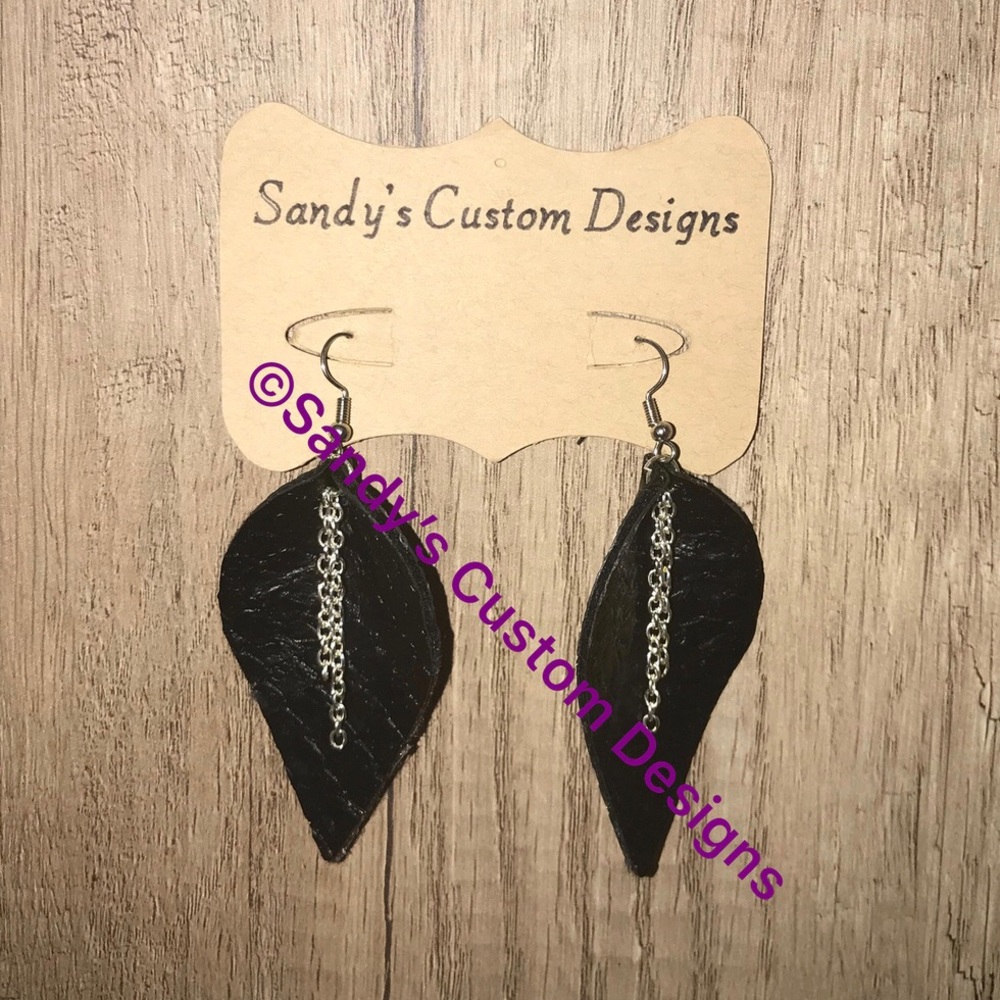 Custom made earrings.